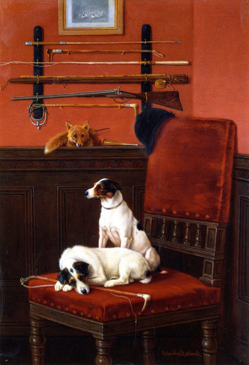 Sporting Quarters by Valentine Thomas Garland,A3(16x12")Poster