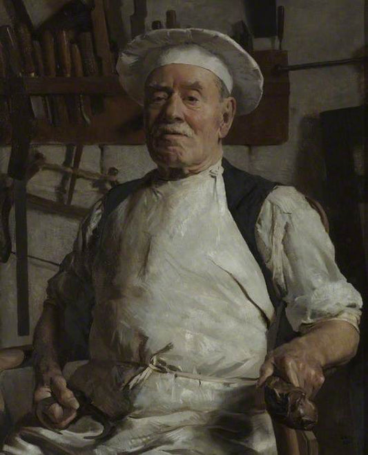 arles Baker, the Chairmaker, Bath by Frederick George Swaish,16x12(A3) Poster