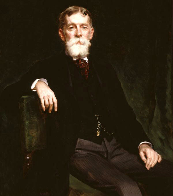 Charles Phelps Taft, vintage artwork by Raimundo de Madrazo y Garreta, 12x8" (A4) Poster