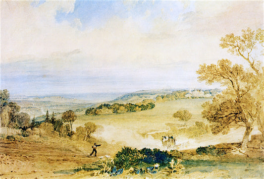 Beauport, vintage artwork by Joseph Mallord William Turner, 12x8" (A4) Poster