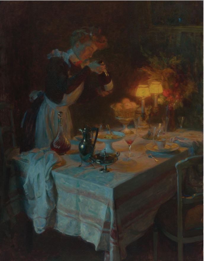 Effet de Lumiere by Jules-Alexandre Grun,A3(16x12")Poster