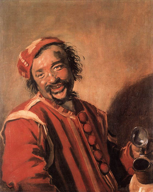 Peeckelhaering, vintage artwork by Frans Hals, 12x8" (A4) Poster