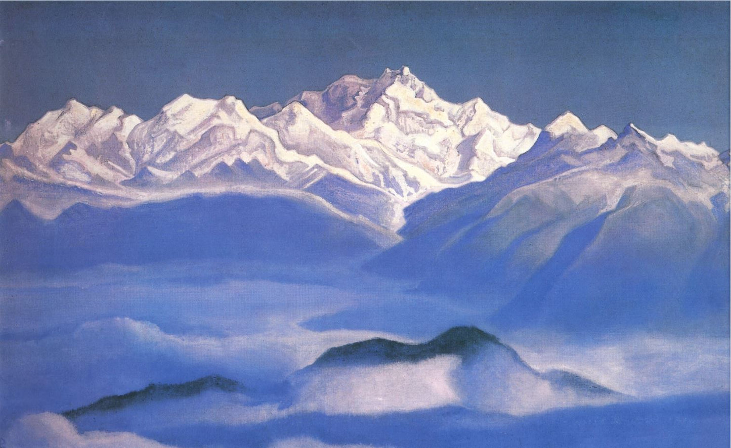 The Himalayas by Nicholas Roerich,16x12(A3) Poster