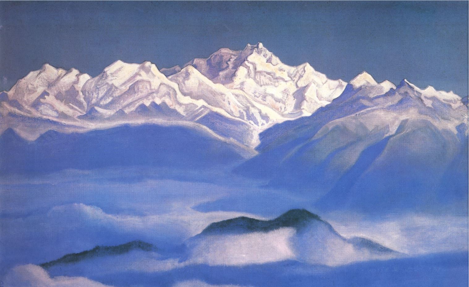 The Himalayas by Nicholas Roerich,16x12(A3) Poster