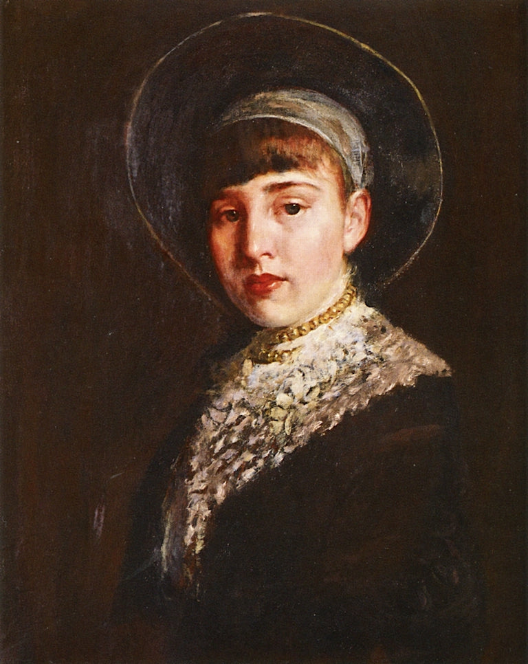 Edna J. Allen by John White Alexander,A3(16x12")Poster