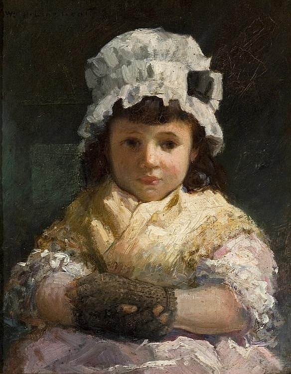 Missy, vintage artwork by William Henry Lippincott, 12x8" (A4) Poster