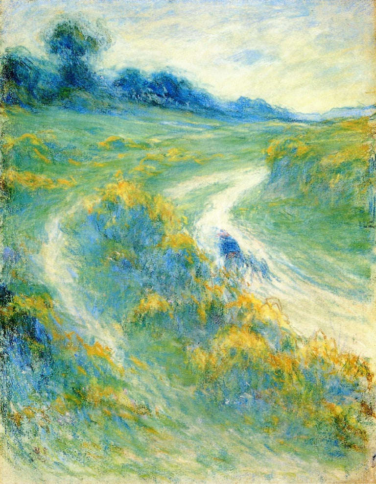 Peasant on a Country Road by Claude-Emil Schuffenecker,A3(16x12")Poster