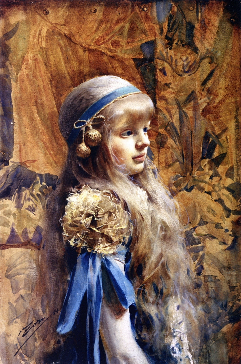 Cristina Morphy by Anders Zorn,A3(16x12")Poster