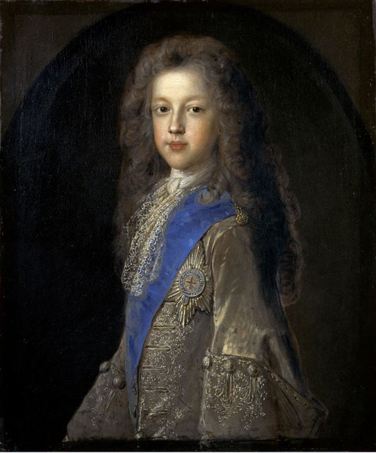 Prince James Francis Edward Stuart (1688–1766), Son of James VII and II, vintage artwork by François de Troy, 12x8" (A4) Poster