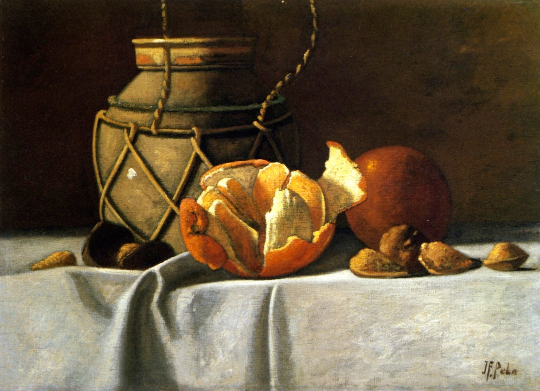 Ginger Jar and Oranges by John Frederick Peto,A3(16x12")Poster