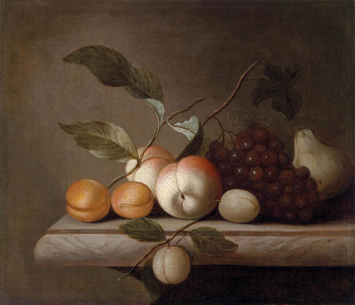 Still-Life, vintage artwork by Jakob Bogdány, 12x8" (A4) Poster