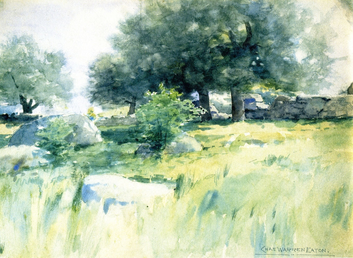 Meadow Walls by Charles Warren Eaton,A3(16x12")Poster