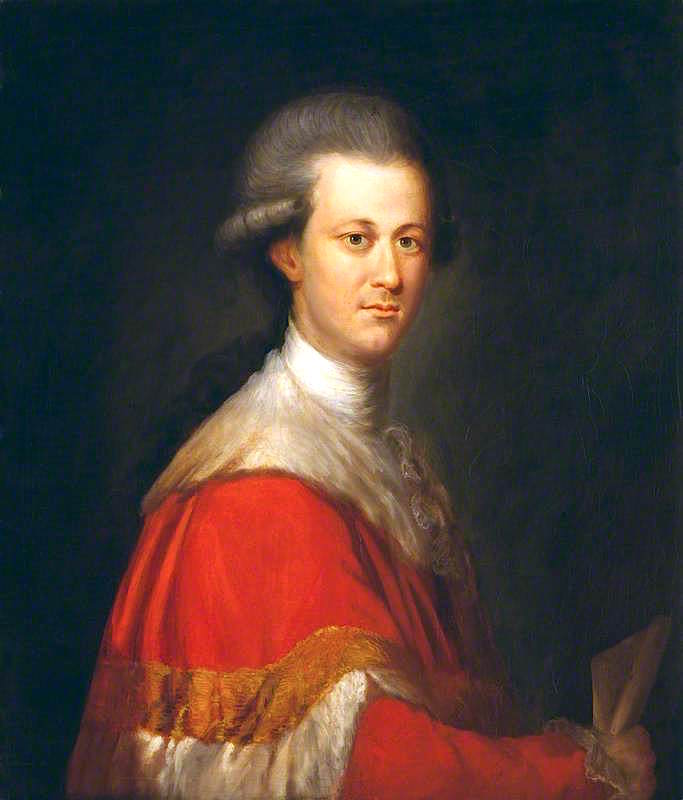 Thomas Lyttelton, 2nd Baron Lyttelton, vintage artwork by Attributed to Richard Brompton, 12x8" (A4) Poster
