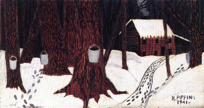 Maple Sugar Season by Horace Pippin,16x12(A3) Poster