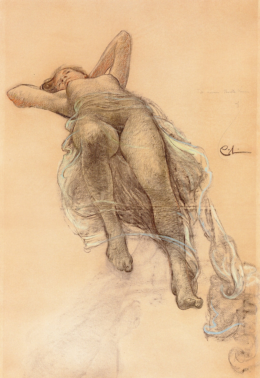 for the ceiling of the Stockholm Opera House by Carl Larsson,A3(16x12")Poster
