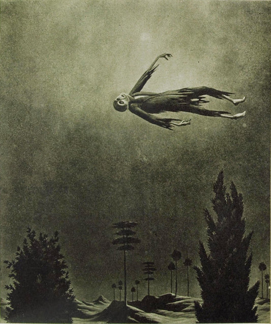Ghosts on a Tree by Franz Sedlacek,16x12(A3) Poster
