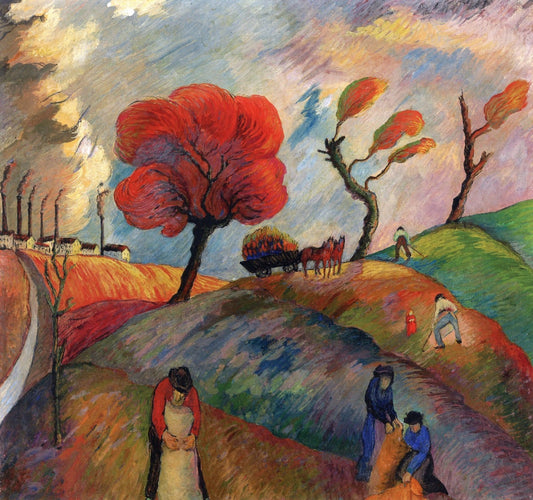 Ameisenhaufen by Marianne von Werefkin,A3(16x12")Poster