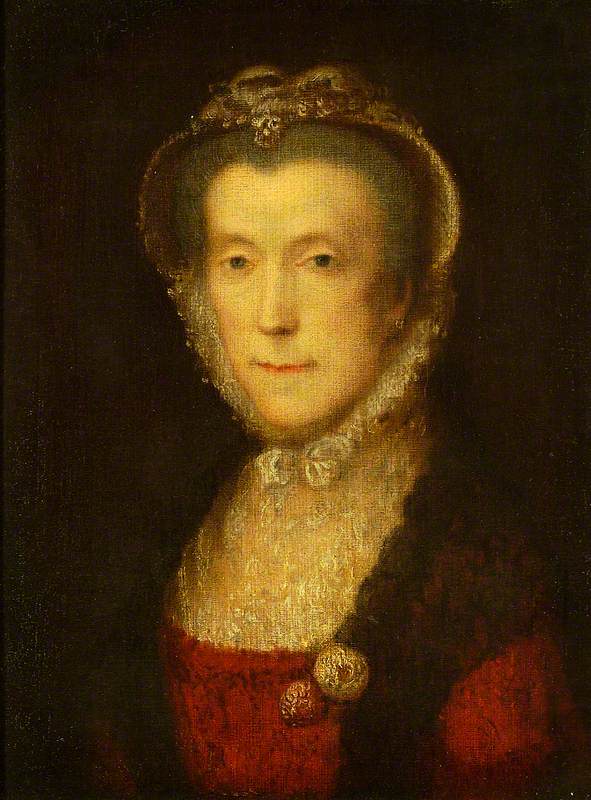 Duchess of Montagu, vintage artwork by Thomas Gainsborough, 12x8" (A4) Poster