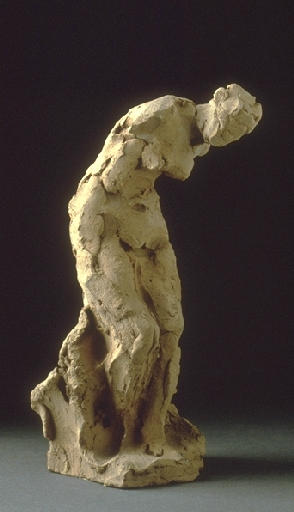 Baigneuse frileuse, vintage artwork by Jean-Baptiste Carpeaux, 12x8" (A4) Poster