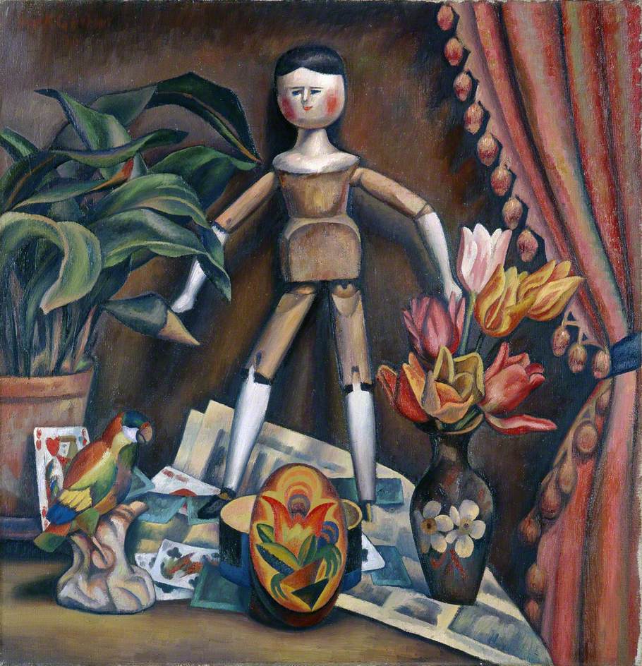 The Dutch Doll by Mark Gertler,16x12(A3) Poster