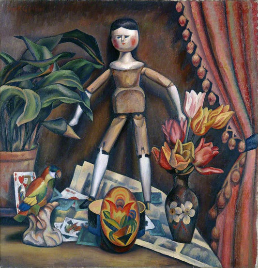 The Dutch Doll by Mark Gertler,16x12(A3) Poster