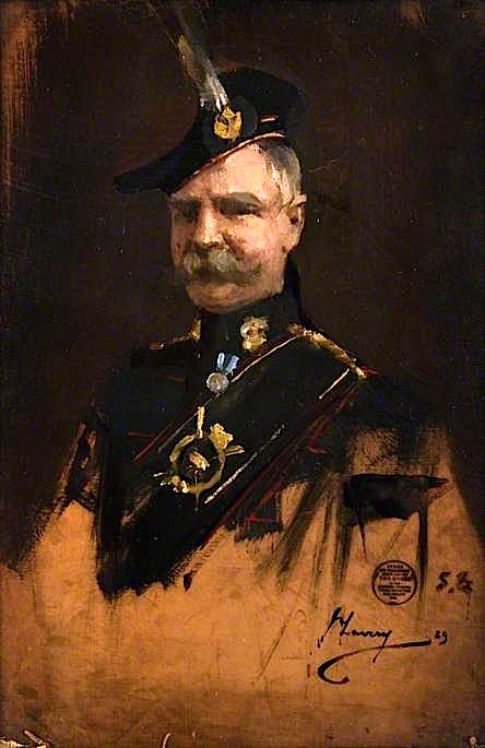 Colonel Walker, ADC (sketch) by Sir John Lavery, R.A.,A3(16x12")Poster