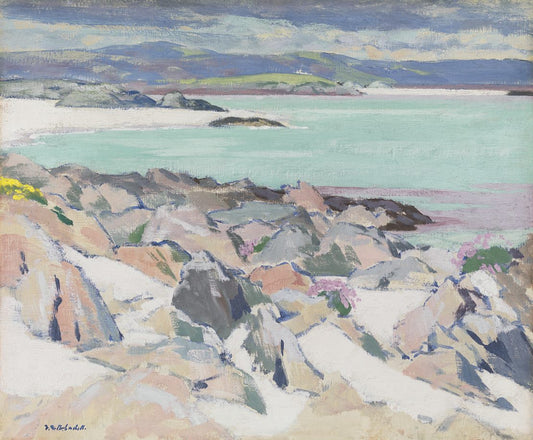 Iona, East Bay by Francis Campbell Boileau (F.C.B.) Cadell,16x12(A3) Poster