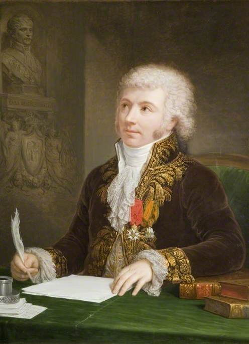 Comte Nicholas Frochot (1761–1828), vintage artwork by Andrea Appiani, 12x8" (A4) Poster