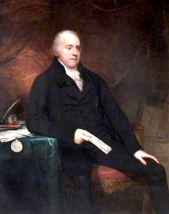 Edward Simeon, vintage artwork by Sir William Beechey, 12x8" (A4) Poster