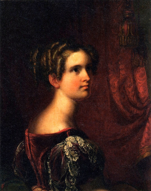 Ideal Head: A Suggestion from Life, vintage artwork by Asher Brown Durand, A3 (16x12") Poster Print