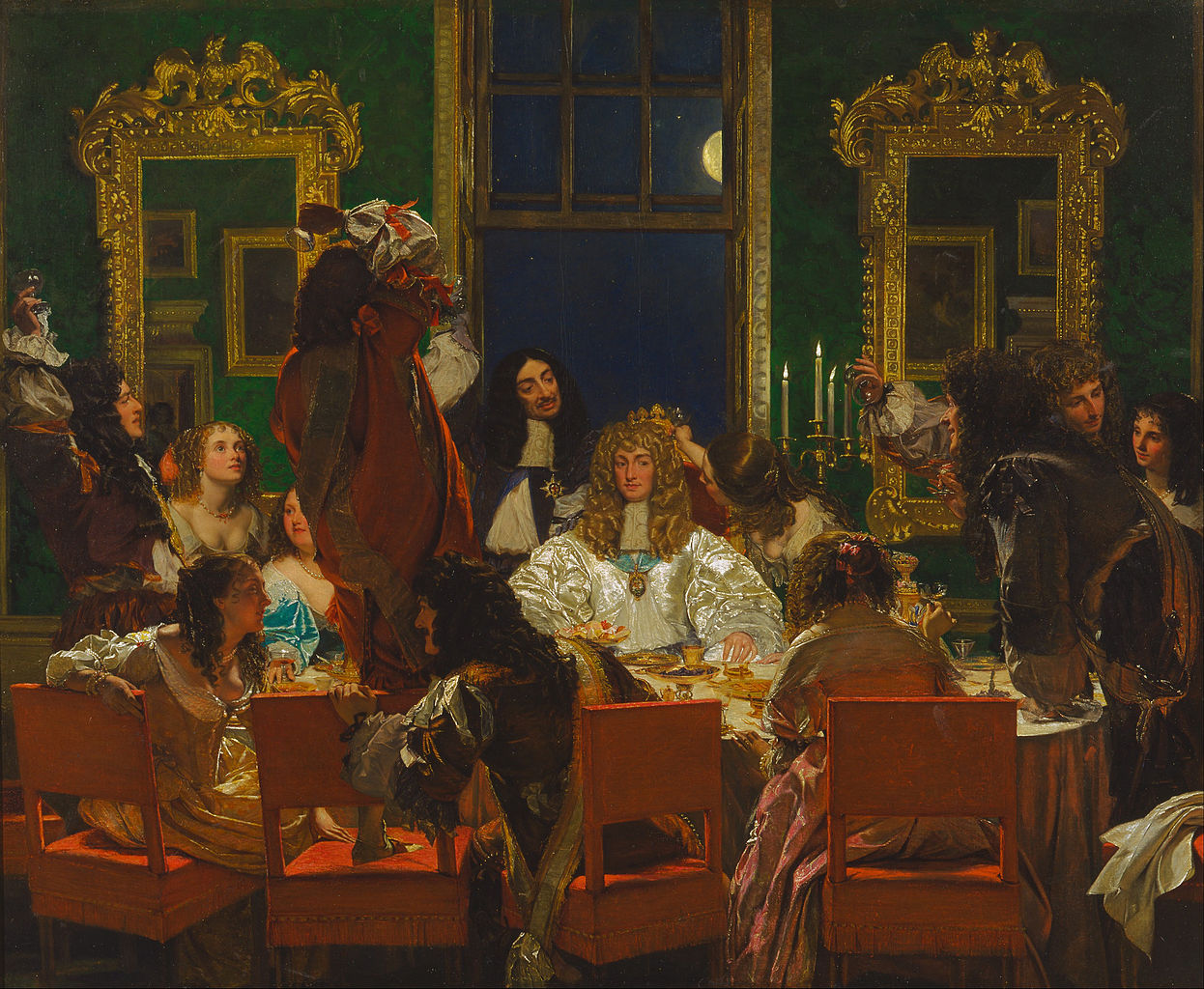 The Life of Buckingham, vintage artwork by Augustus Leopold Egg, A3 (16x12") Poster Print