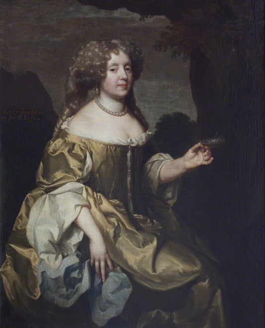 Alice Bankes, Lady Borlase, vintage artwork by Gerard Soest, 12x8" (A4) Poster