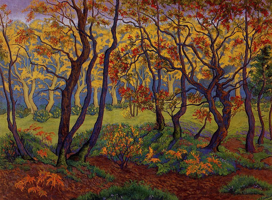 The Clearing, vintage artwork by Paul Ranson, 12x8" (A4) Poster