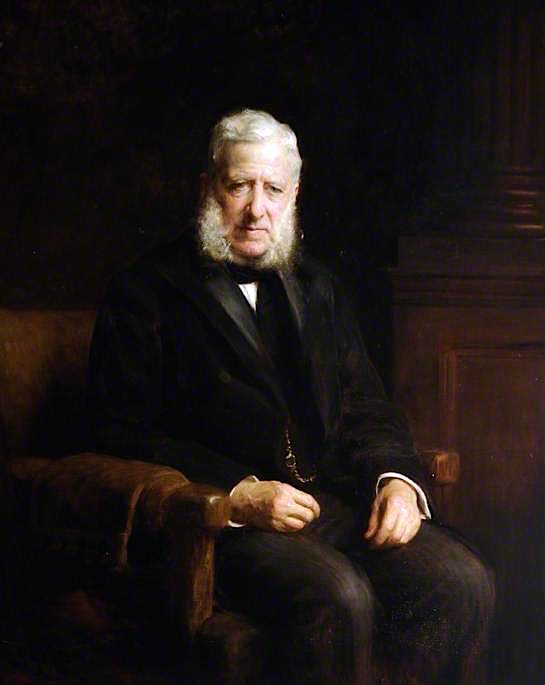 Sir Henry Stephenson, vintage artwork by Arthur Stockdale Cope, 12x8" (A4) Poster