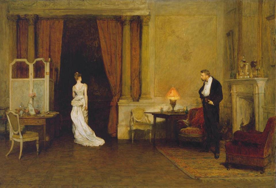 The First Cloud, vintage artwork by Sir William Quiller Orchardson, 12x8" (A4) Poster