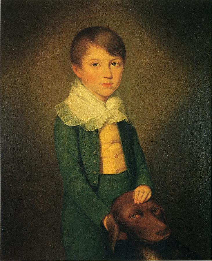 Osborne Sprigg, vintage artwork by Raphaelle Peale, 12x8" (A4) Poster