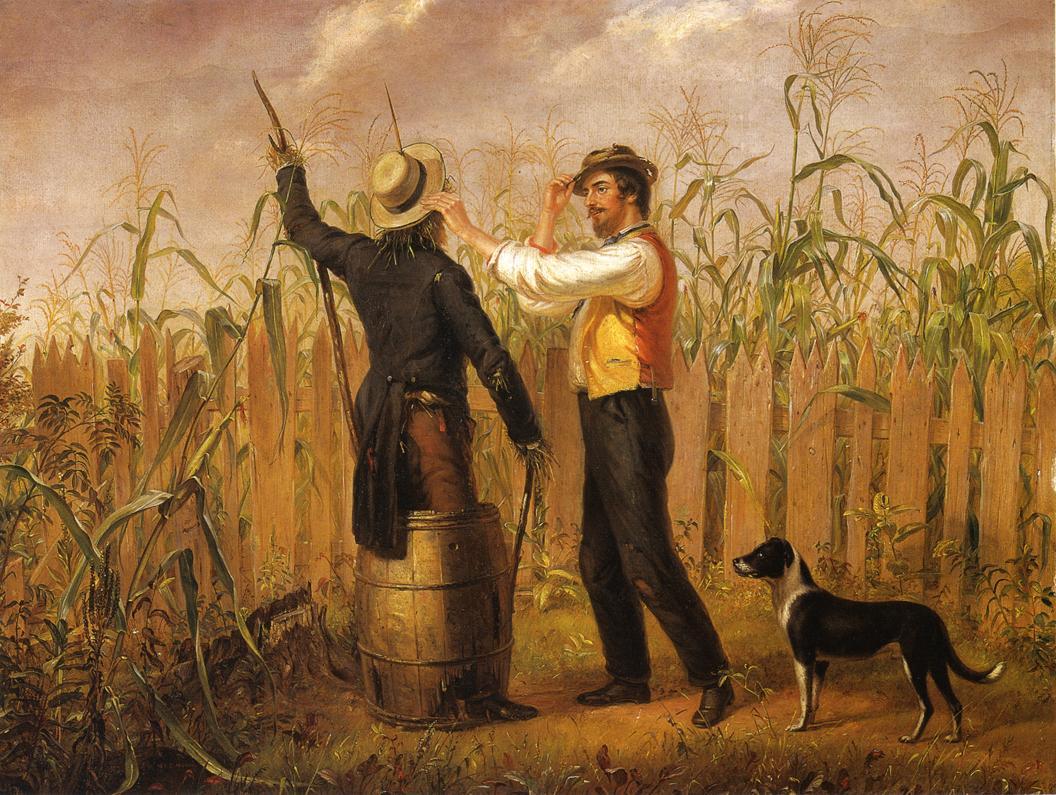 Fair Exchange, No Robbery, vintage artwork by William Sidney Mount, A3 (16x12") Poster Print