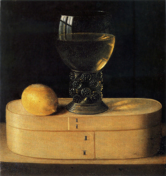 Still life, vintage artwork by Sebastien Stoskopff, 12x8" (A4) Poster