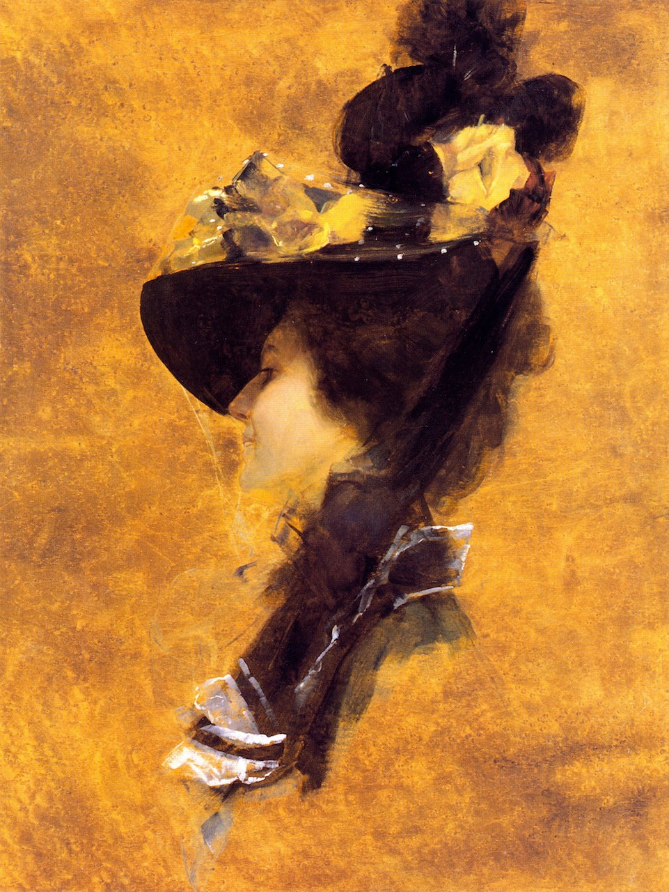 Frances Ross by Tom Roberts,A3(16x12")Poster
