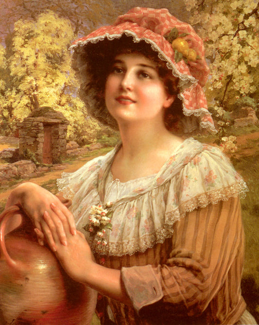 Country Spring, vintage artwork by Emile Vernon, 12x8" (A4) Poster
