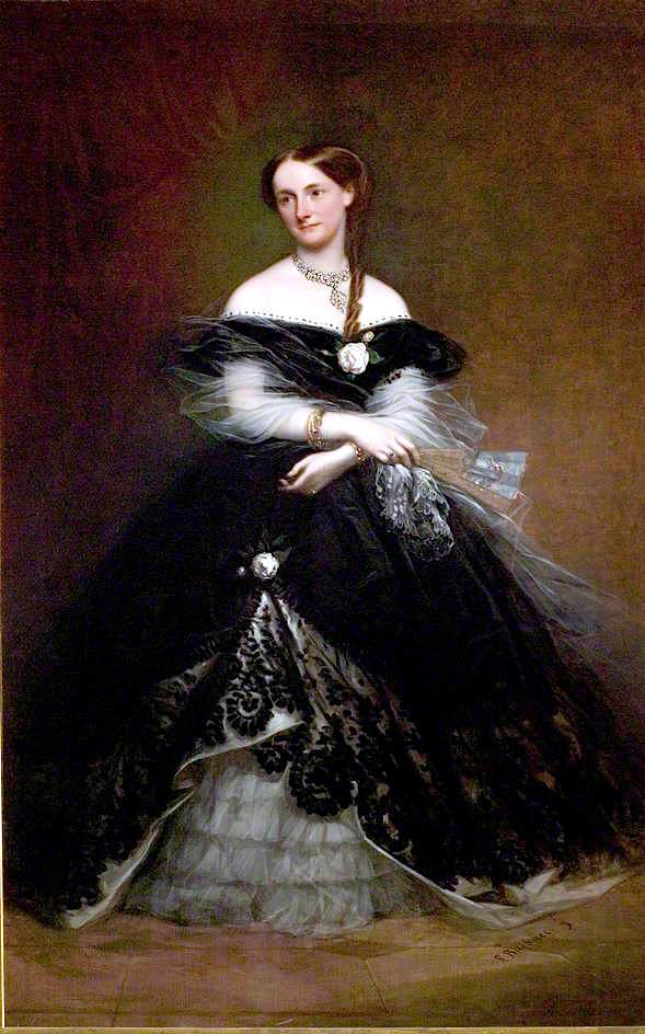 Lady Elizabeth Gilstrap, vintage artwork by Richard Buckner, A3 (16x12") Poster Print