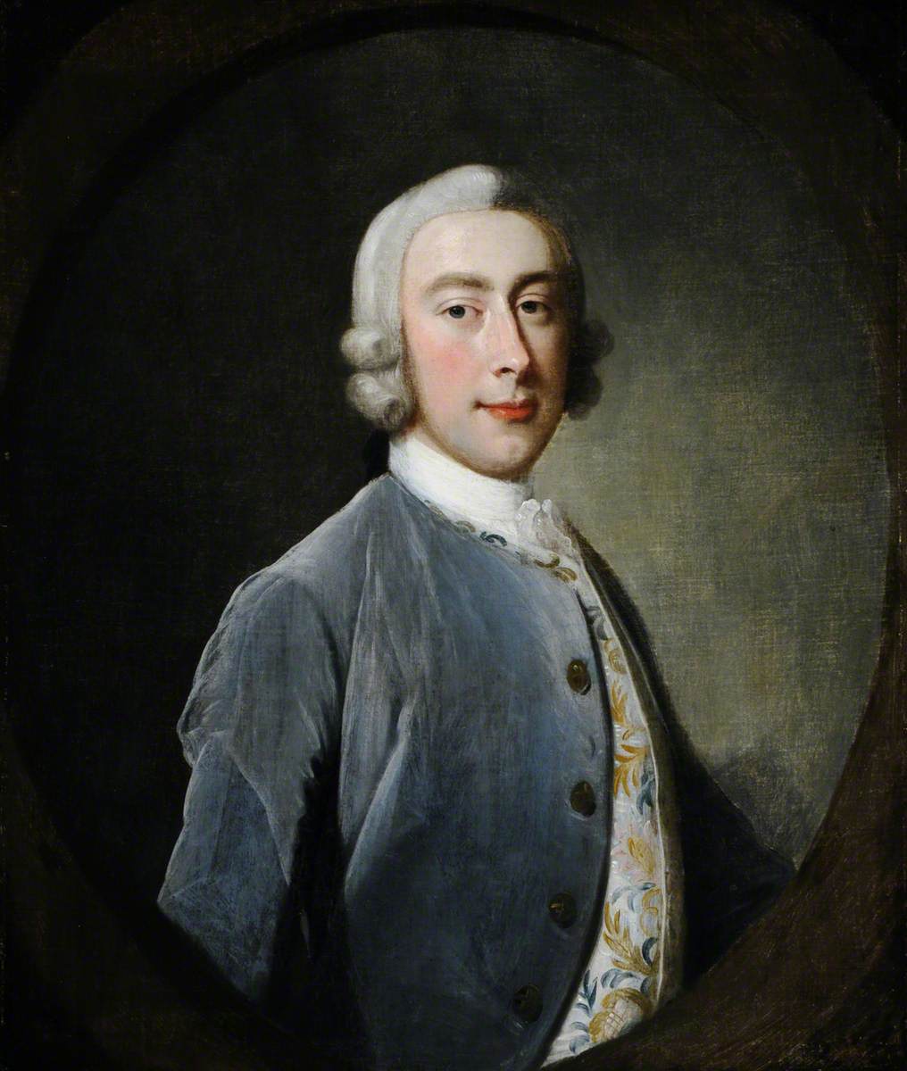Sir Thomas Hesketh, vintage artwork by Edward Penny, 12x8" (A4) Poster