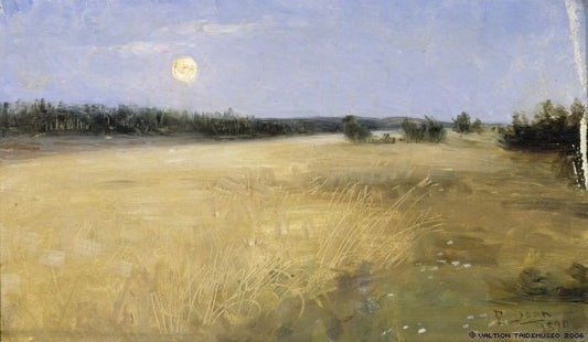 Summer Night by Elin Kleopatra Danielson-Gambogi,A3(16x12")Poster
