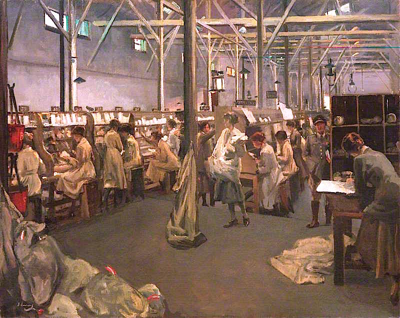 Army Post Office 3, Boulogne by Sir John Lavery, R.A.,A3(16x12")Poster