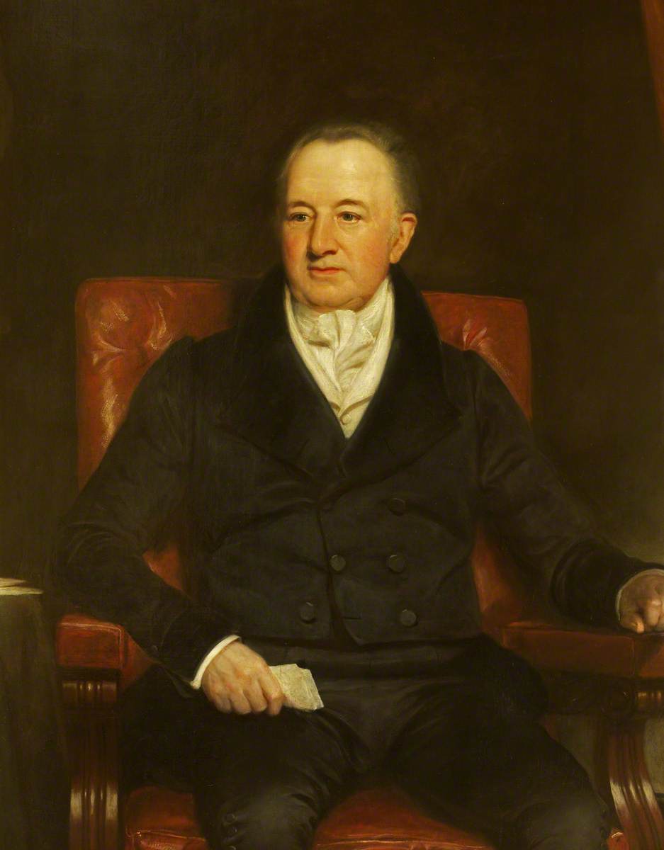 Sir Charles Gould Morgan-Robinson, vintage artwork by Henry William Pickersgill, 12x8" (A4) Poster