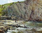 Maine Cliffs in Sunlight, vintage artwork by Howard Russell Butler, 12x8" (A4) Poster