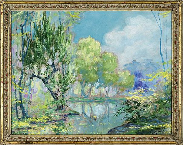 Silent Waters by Vaclav Radimsky,A3(16x12")Poster