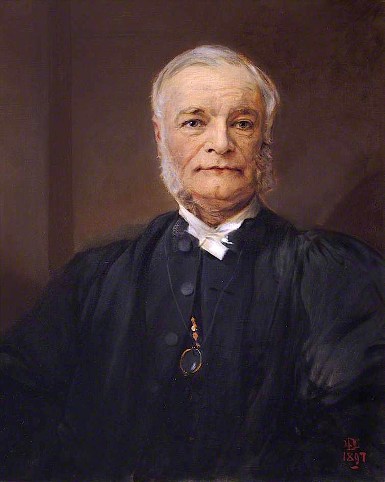 Henry Richards Guard, Fellow, Junior Bursar and Registrary of the University of Cambridge, vintage artwork by Lowes Cato Dickinson, A3 (16x12") Poster Print