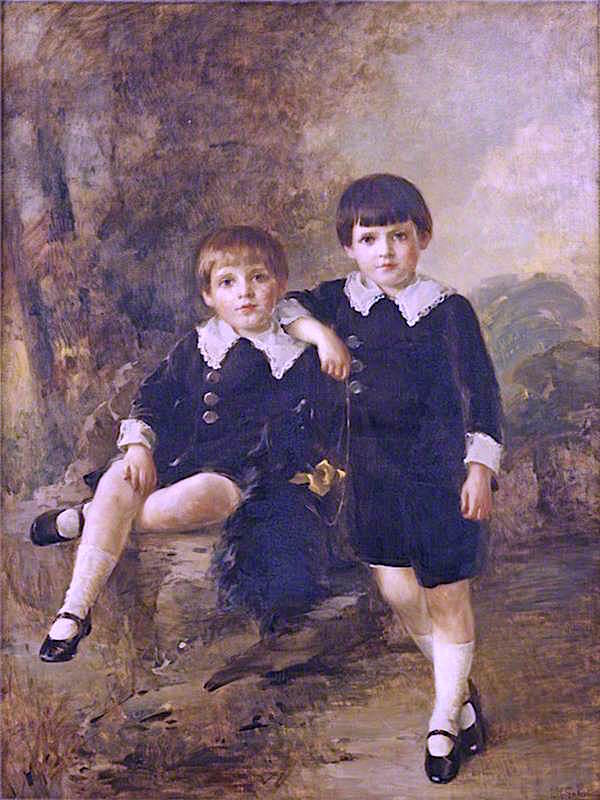 er John Fermor-Hesketh as Children by Leopoldo Galeota-Russo,A3(16x12")Poster