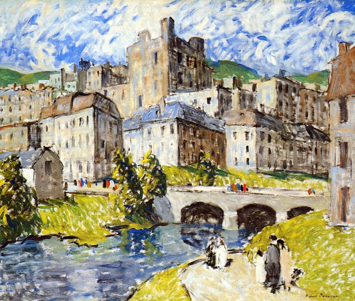 Hilltown by Robert Spencer,16x12(A3) Poster